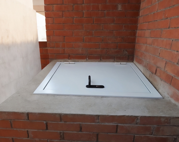 Стальной пожаростойкий люк Стальной пожаростойкий люк