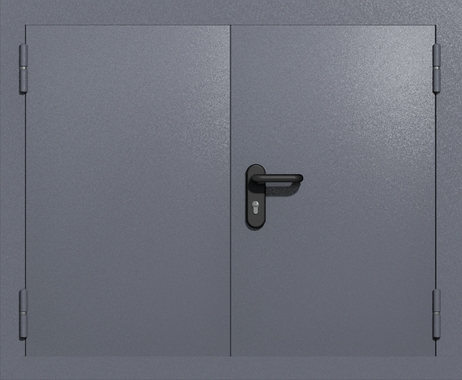 Двустворчатый люк ei-60 (цвет темно-серый RAL 7015)