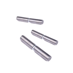 Полуторапольная дверь ei-60 с круглым стеклом и ручками «антипаника» (цвет светло-серый RAL 7047)